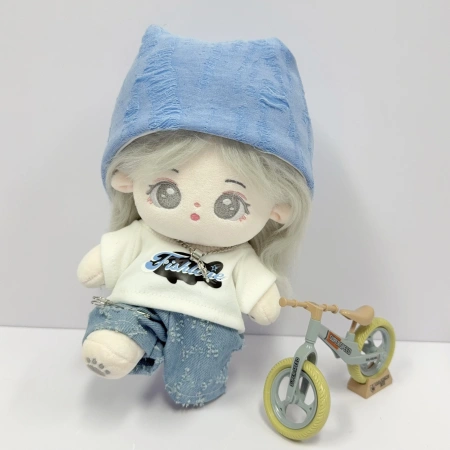 Menggu Snowless Cotton Doll 20cm with Frame, Cotton Doll MS2537 Menggu Snowless Cotton Doll 20cm with Frame, Cotton Doll MS2537